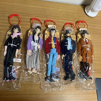 Amazon.co.jp: ルパン三世リアルぬいぐるみ 全5種 峰不二子 次元